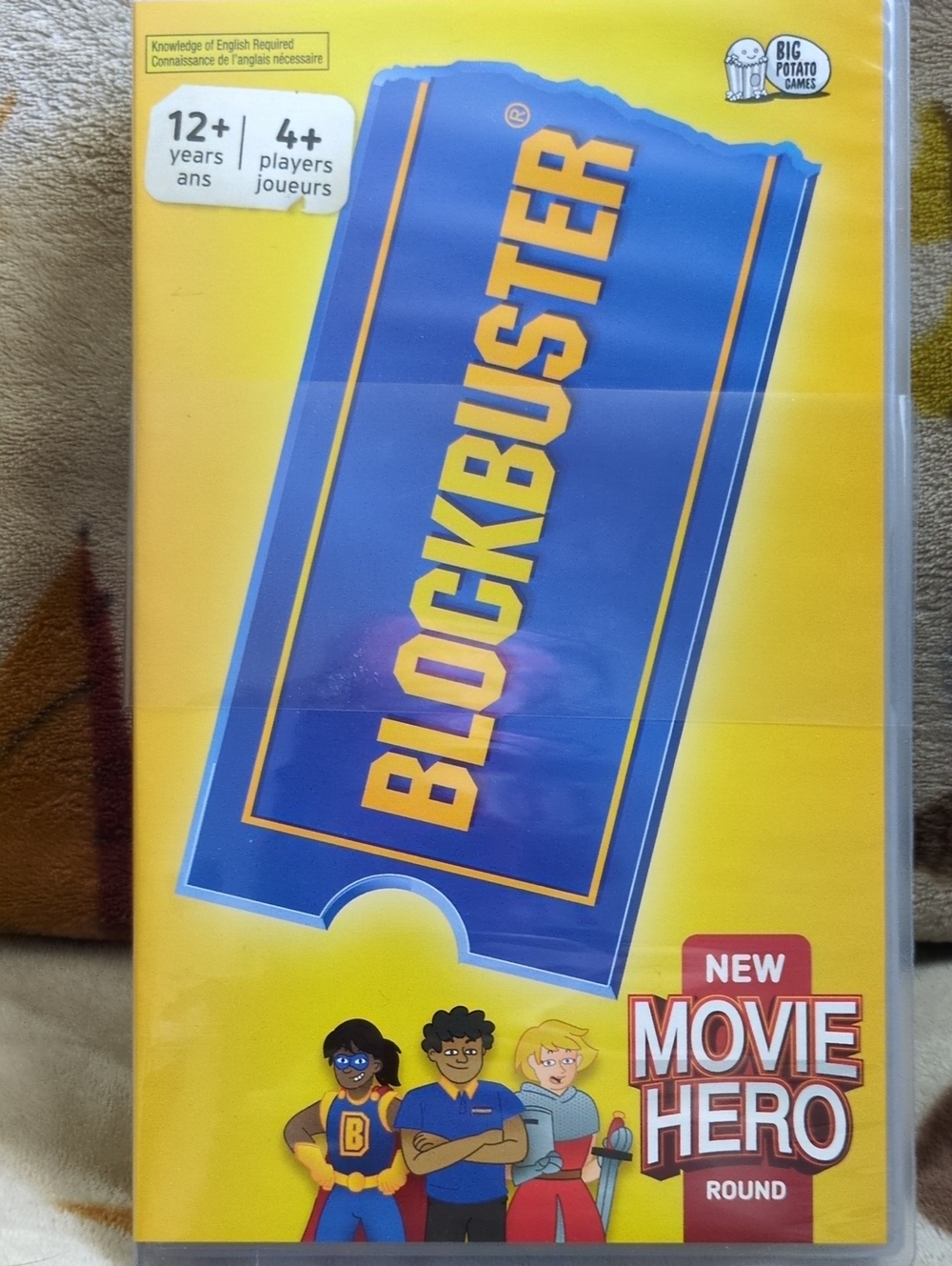 Blockbuster New Movie Hero Board Game